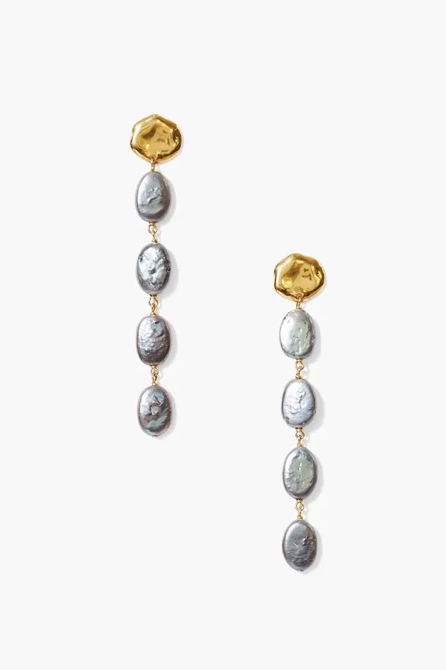 Maritza Drop Earrings Peacock Pearl Women Chan Luu Earrings