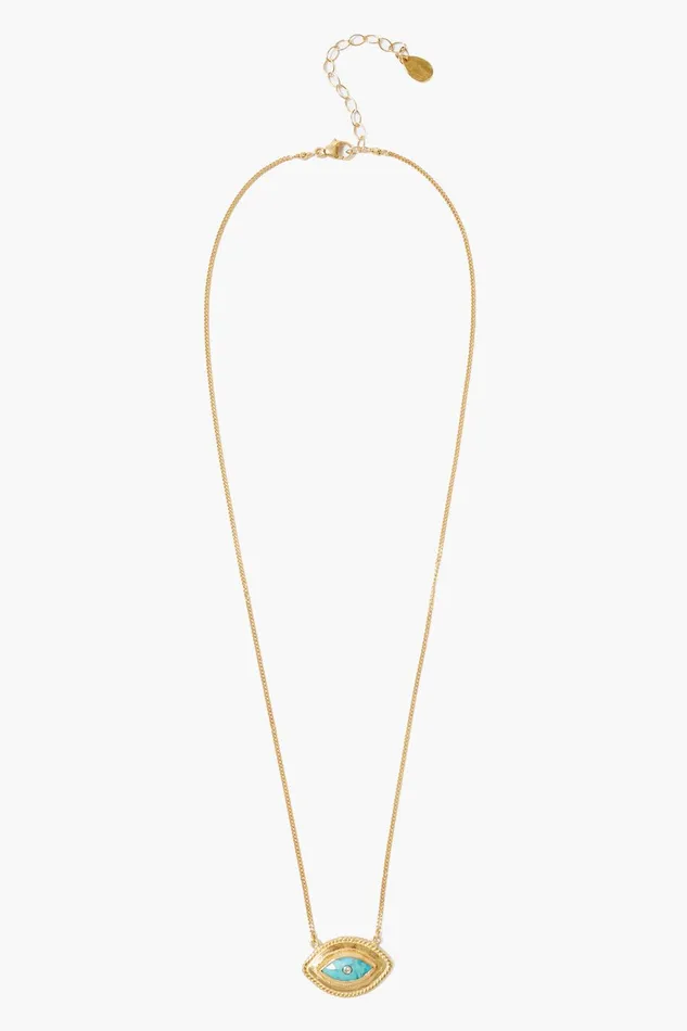 Mariya Evil Eye Necklace Turquoise Women Chan Luu Necklaces