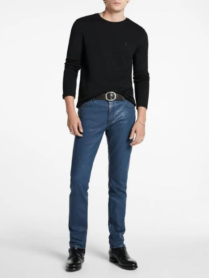 MARLOW CREWNECK Black Clothing John Varvatos TShirts