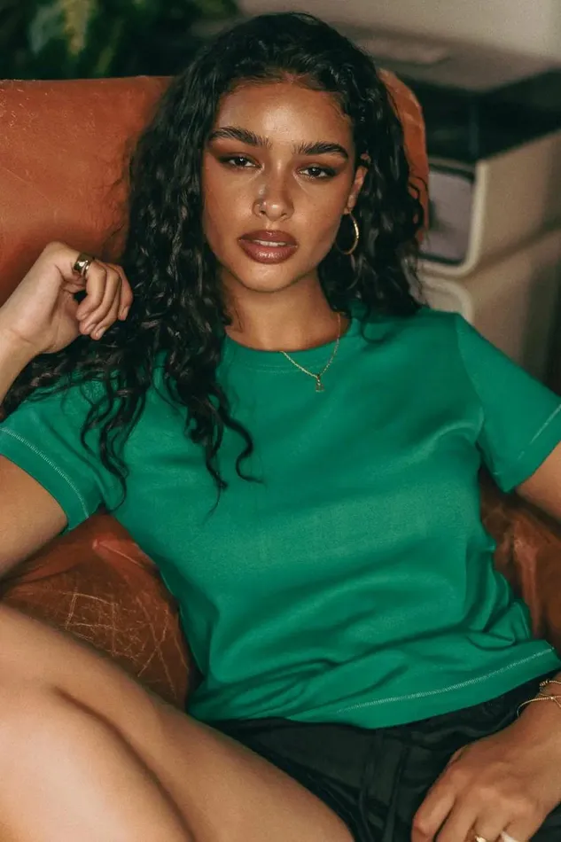 Mckenna TShirt In Green Green Women Bohme Tops