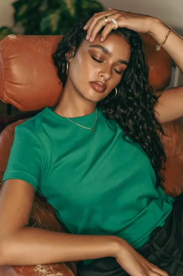 Mckenna TShirt In Green Green Women Bohme Tops