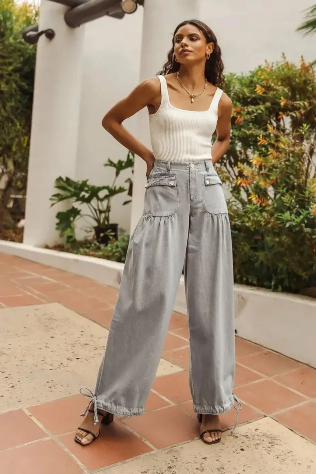 Melody Ribbed Bodysuit In White 8211 FINAL SALE White Women Bohme Tops