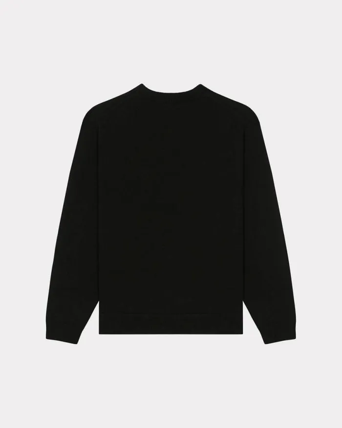 Men 039Boke Flower039 Embroidered Jumper Black Kenzo Sweaters And Cardigans