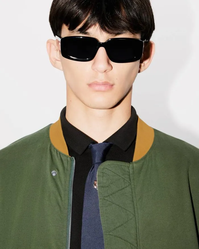 Men 039KENZO Kube039 Reversible Bomber Dark Camel Kenzo Jackets And Coats