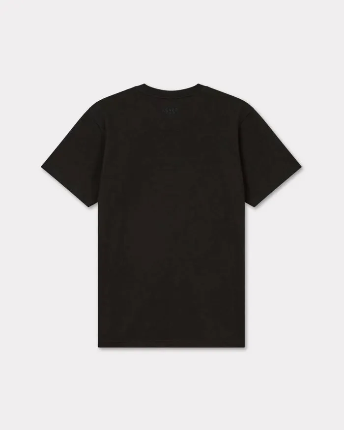 Men 039Lunar New Year039 Embroidered Slim Tshirt In Cotton Black Kenzo Tshirts And Polos