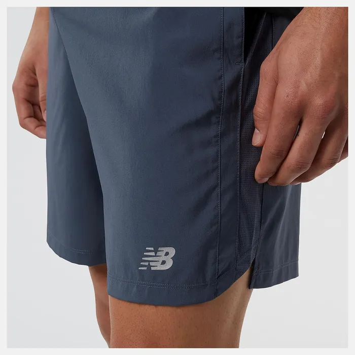 Men Accelerate 7 Inch Short Thunder New Balance Shorts Men Accelerate 7 Inch Short Thunder New Balance Shorts
