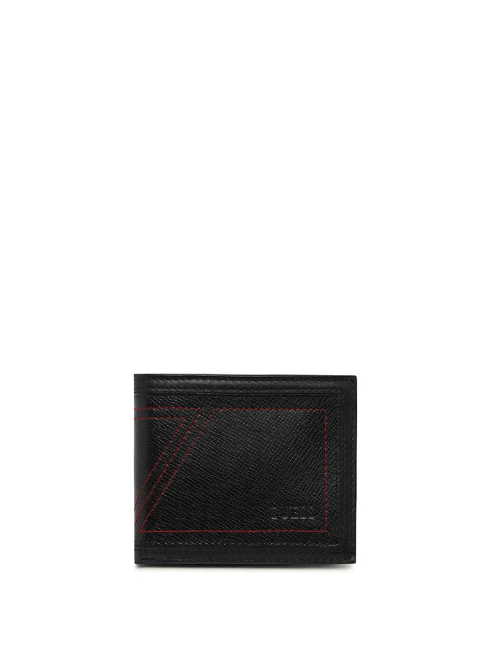 Men Bags and Wallets GUESS Black Ramona Passcase Wallet