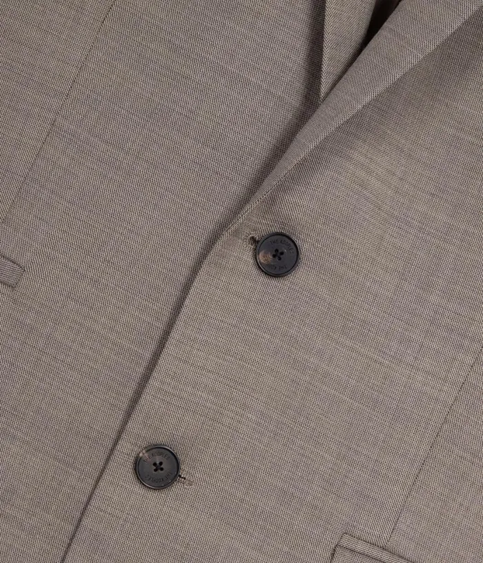 Men Beige Wool Suit Jacket THE KOOPLES Blazers and Suits
