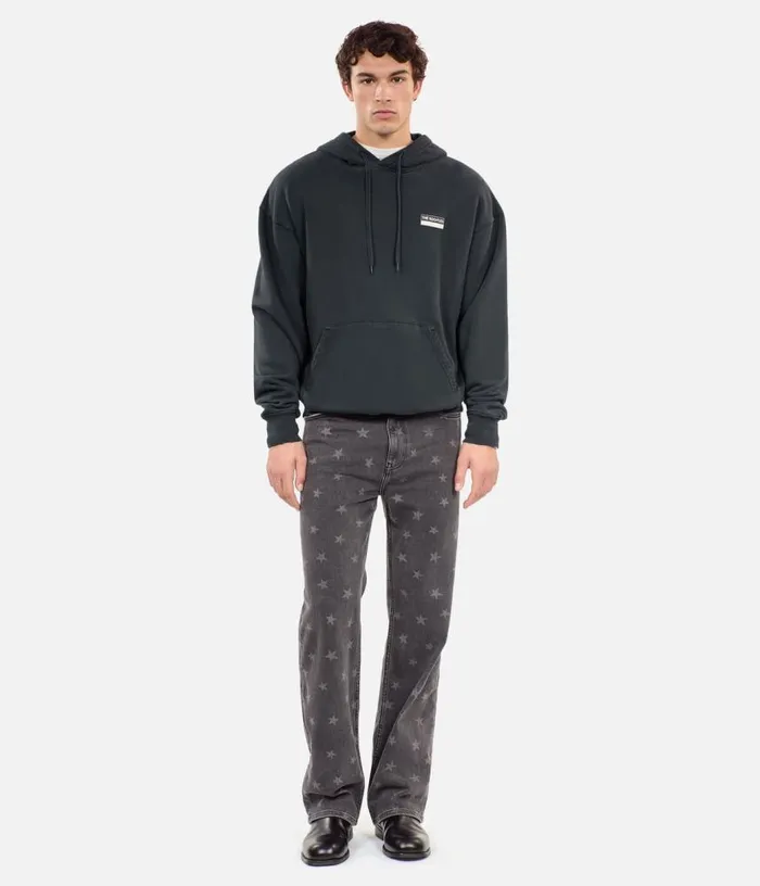 Men Black 100 Wild Serigraphy Sweatshirt THE KOOPLES Knits and Tees