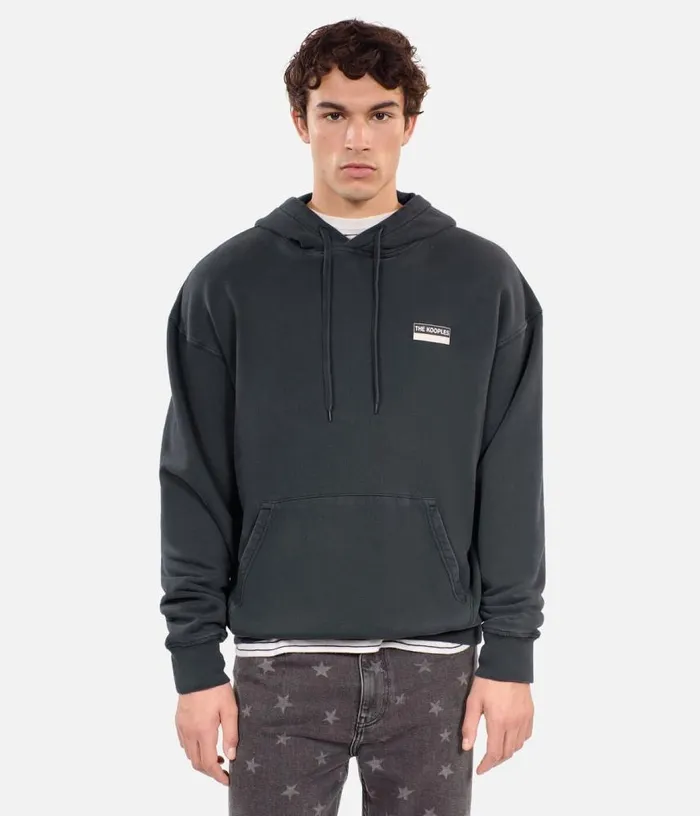 Men Black 100 Wild Serigraphy Sweatshirt THE KOOPLES Knits and Tees