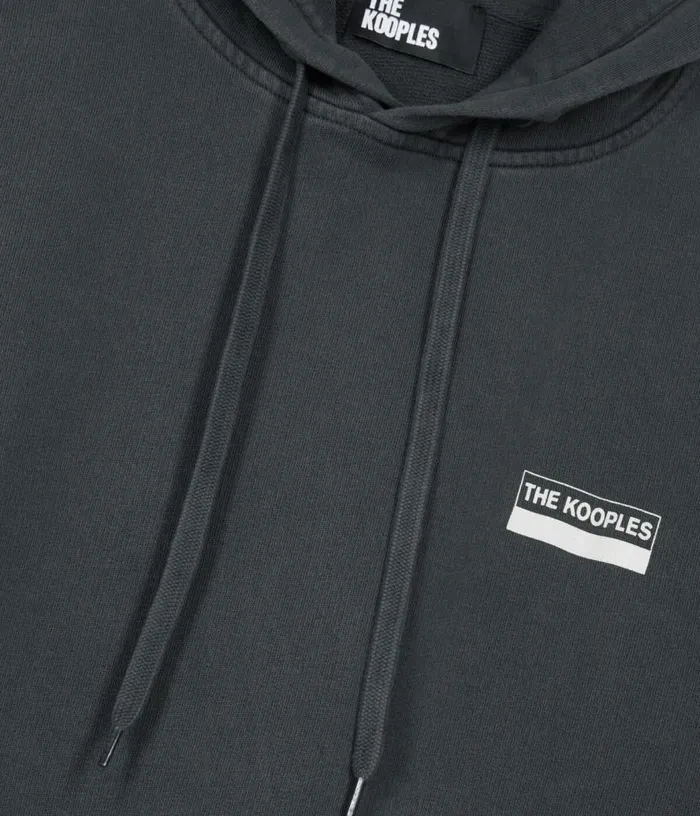 Men Black 100 Wild Serigraphy Sweatshirt THE KOOPLES Knits and Tees