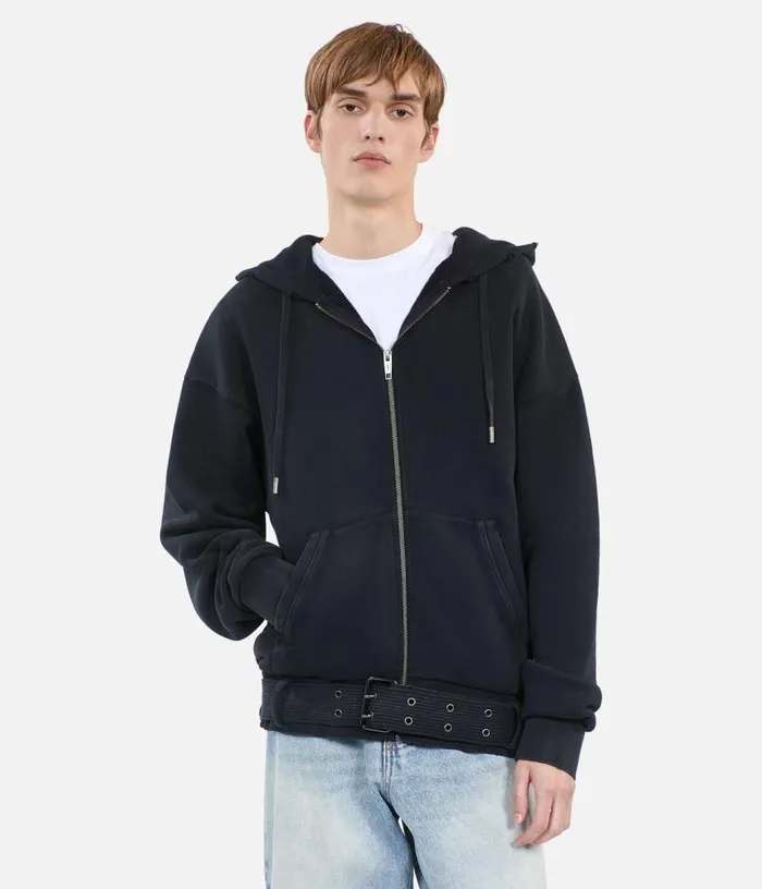 Men Black Hoodie THE KOOPLES Sweatshirts and Sweatpants