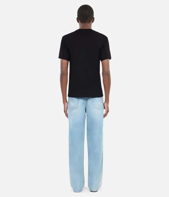 Men Black Logo Tshirt THE KOOPLES Tshirts