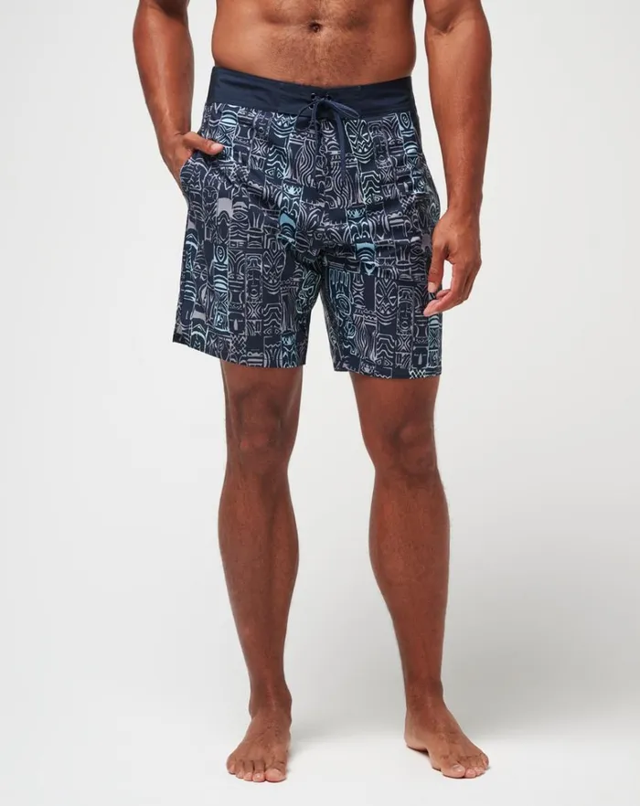 Men Boardshorts TravisMathew HAMAKUA BOARDSHORT Total Eclipse