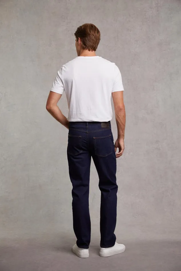 Men Classic Straight Jean Dark Indigo Holland Cooper Jeans