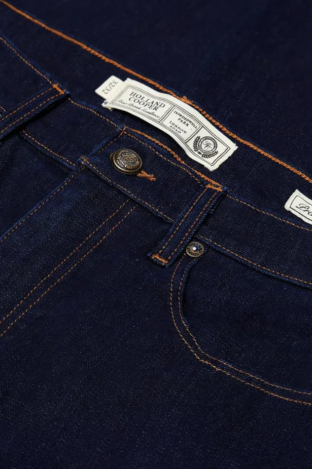Men Classic Straight Jean Dark Indigo Holland Cooper Jeans