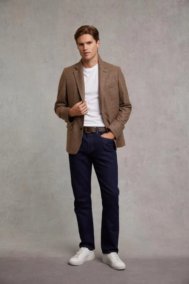 Men Classic Straight Jean Dark Indigo Holland Cooper Jeans