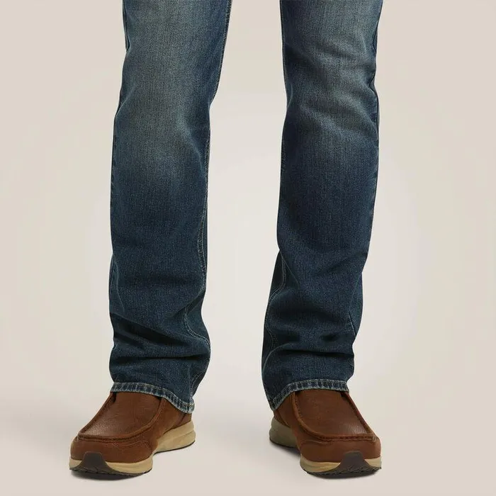 Men Denim Ariat M7 Slim Premium Straight Jean Asmu Blue Lake Men Denim Ariat M7 Slim Premium Straight Jean Asmu Blue Lake