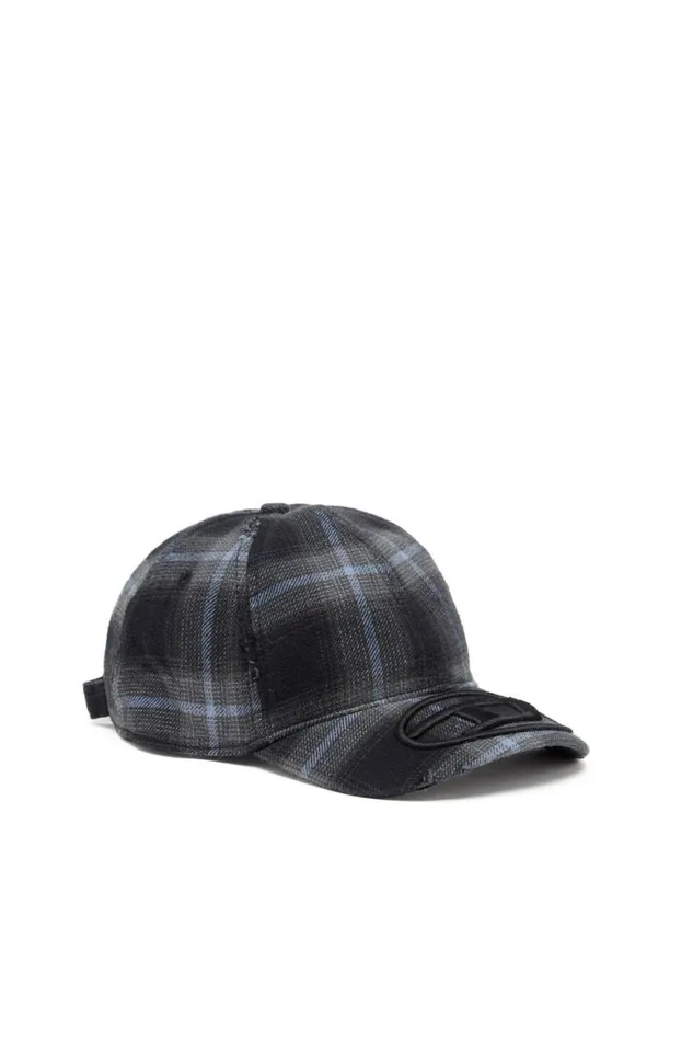 Men Diesel Caps Hats and Scarves CHARLES Blackblue