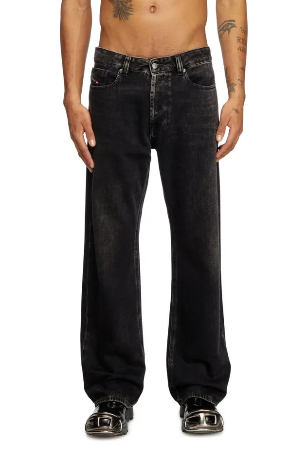 Men Diesel Jeans Relaxed Jeans 1980 DEeper 09J96 Blackdark Grey