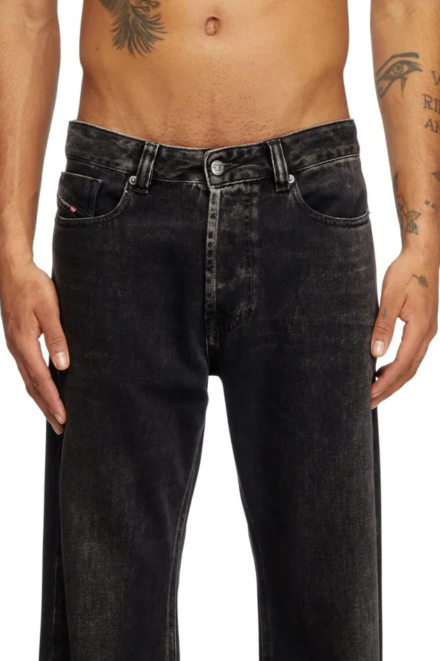Men Diesel Jeans Relaxed Jeans 1980 DEeper 09J96 Blackdark Grey