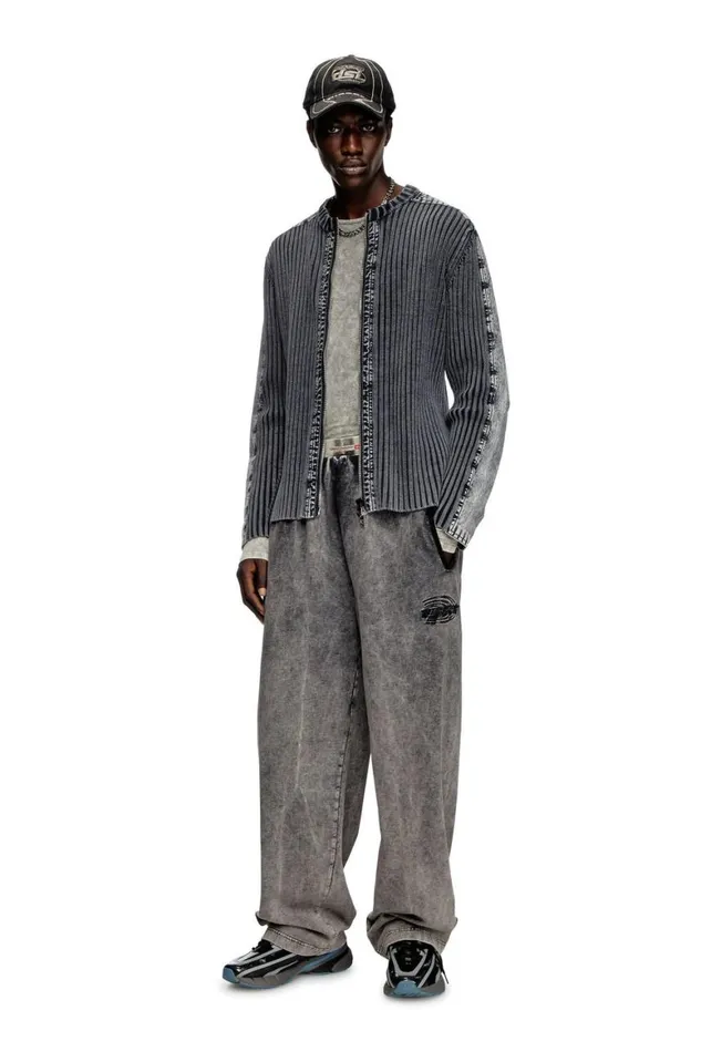 Men Diesel Knitwear KMATTY Dark Grey