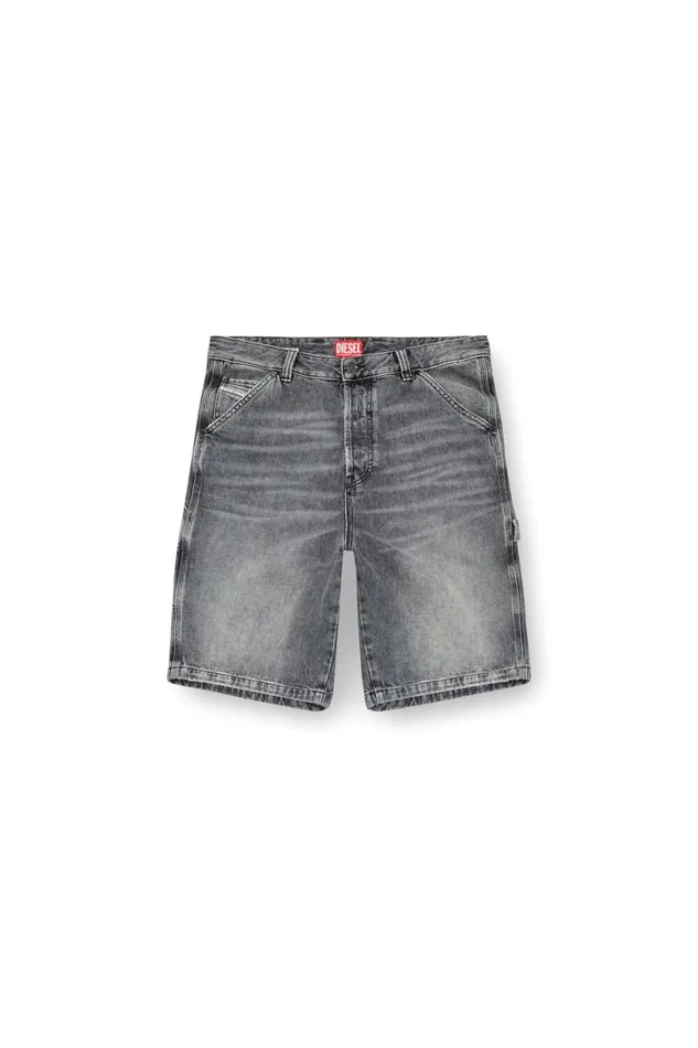Men Diesel Pants and Shorts DLIVERYSHORT Black Men Diesel Pants and Shorts DLIVERYSHORT Black