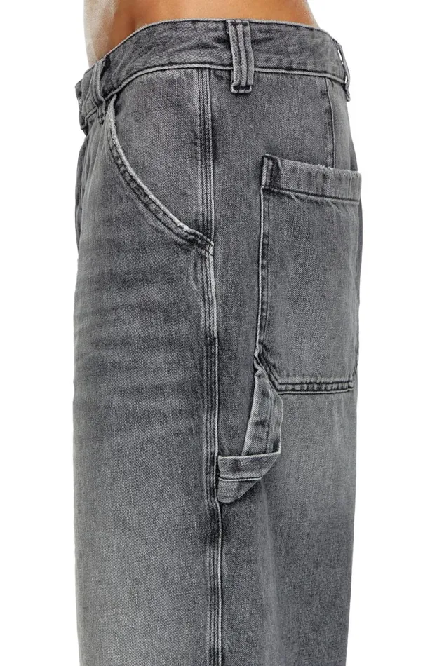 Men Diesel Pants and Shorts DLIVERYSHORT Black Men Diesel Pants and Shorts DLIVERYSHORT Black