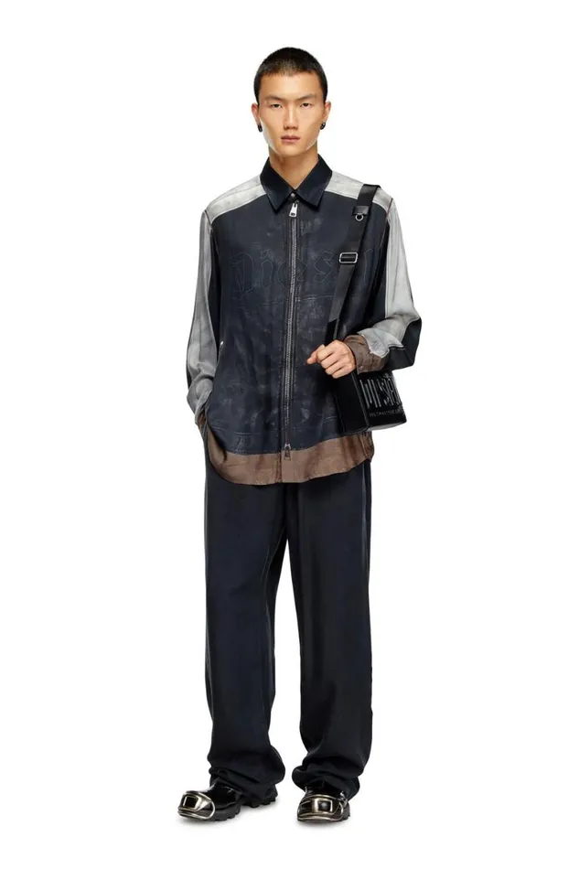 Men Diesel Pants and Shorts PDREYERC Black