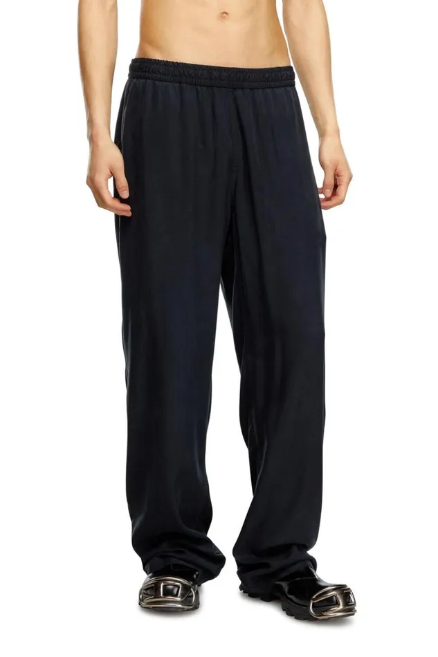 Men Diesel Pants and Shorts PDREYERC Black Men Diesel Pants and Shorts PDREYERC Black
