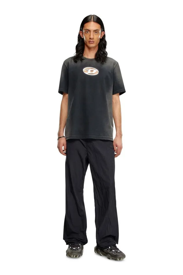 Men Diesel TShirts and Polos TADJUSTQ8 Black