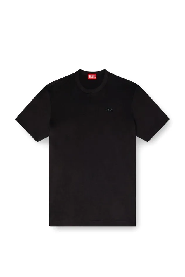 Men Diesel TShirts and Polos TADJUSTSLITSR17 Black