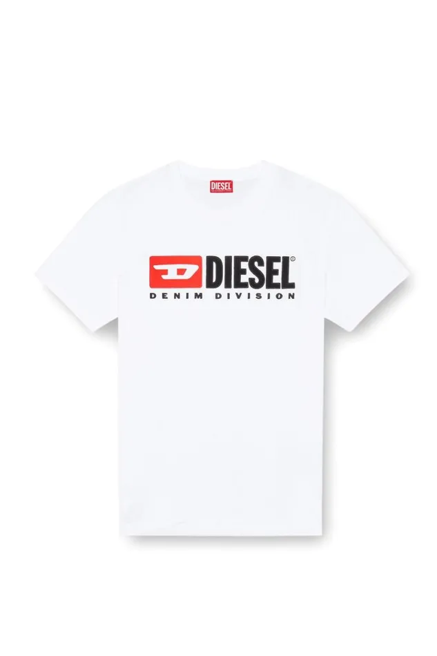 Men Diesel TShirts and Polos TBOXTDIV White