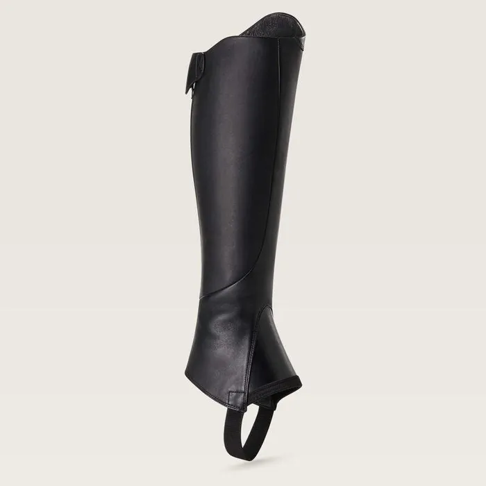 Men English Riding Boots Ariat Palisade Half Chap Black