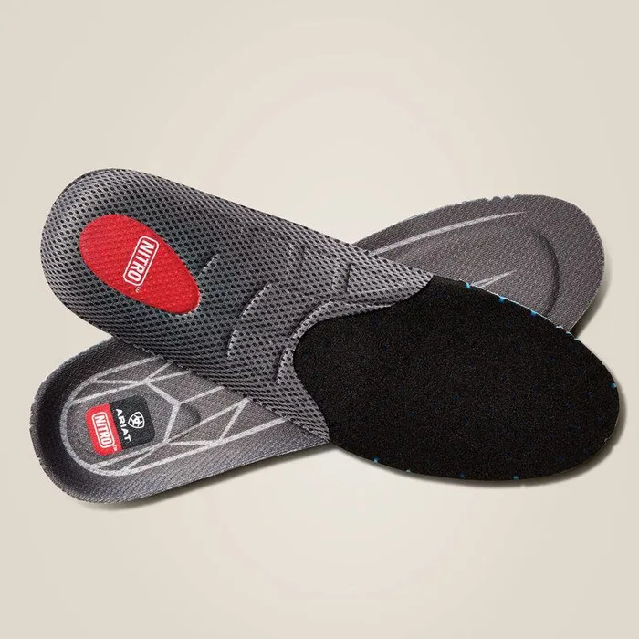 Men Insoles and Inserts Ariat Nitro Round Toe Insole Blue