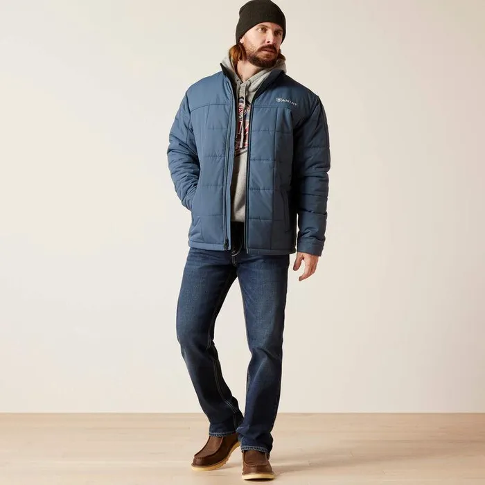 Men Jackets and Vests Ariat Crius Insulated Jacket Steely