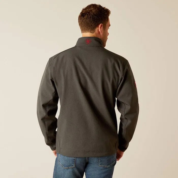 Men Jackets and Vests Ariat Logo 20 Softshell Jacket Charandamericana