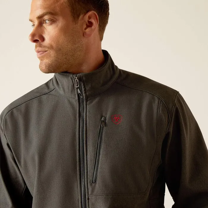 Men Jackets and Vests Ariat Logo 20 Softshell Jacket Charandamericana