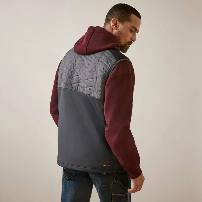 Men Jackets and Vests Ariat Rebar Cloud 9 Insulated Vest Rebar Grey Men Jackets and Vests Ariat Rebar Cloud 9 Insulated Vest Rebar Grey