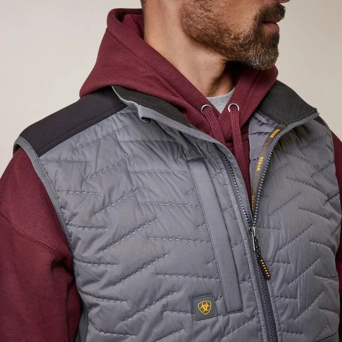 Men Jackets and Vests Ariat Rebar Cloud 9 Insulated Vest Rebar Grey Men Jackets and Vests Ariat Rebar Cloud 9 Insulated Vest Rebar Grey