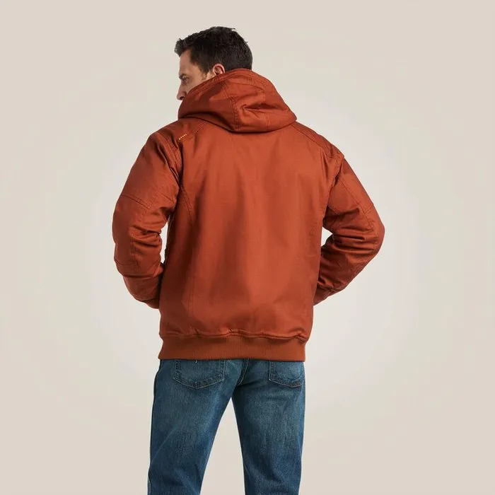 Men Jackets and Vests Ariat Rebar DuraCanvas Jacket Copper Men Jackets and Vests Ariat Rebar DuraCanvas Jacket Copper