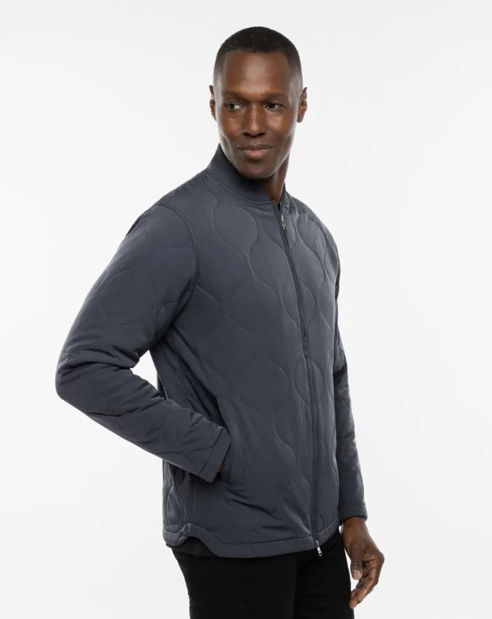 Men Jackets TravisMathew COME WHAT MAY JACKET Ebony Men Jackets TravisMathew COME WHAT MAY JACKET Ebony