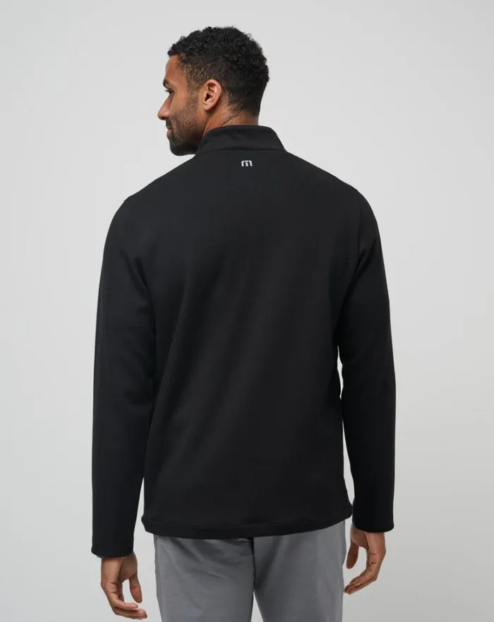 Men Jackets TravisMathew POINT OF SAIL FULL ZIP Black Men Jackets TravisMathew POINT OF SAIL FULL ZIP Black
