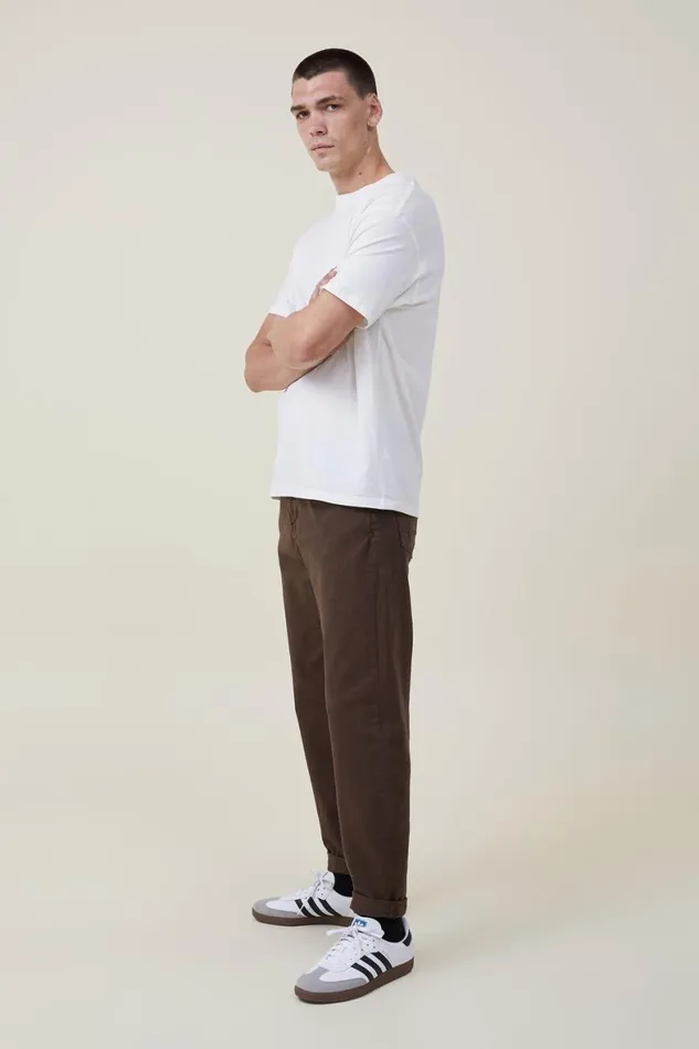 Men Jeans Cotton On Relaxed Tapered Jean Chocolate Addict