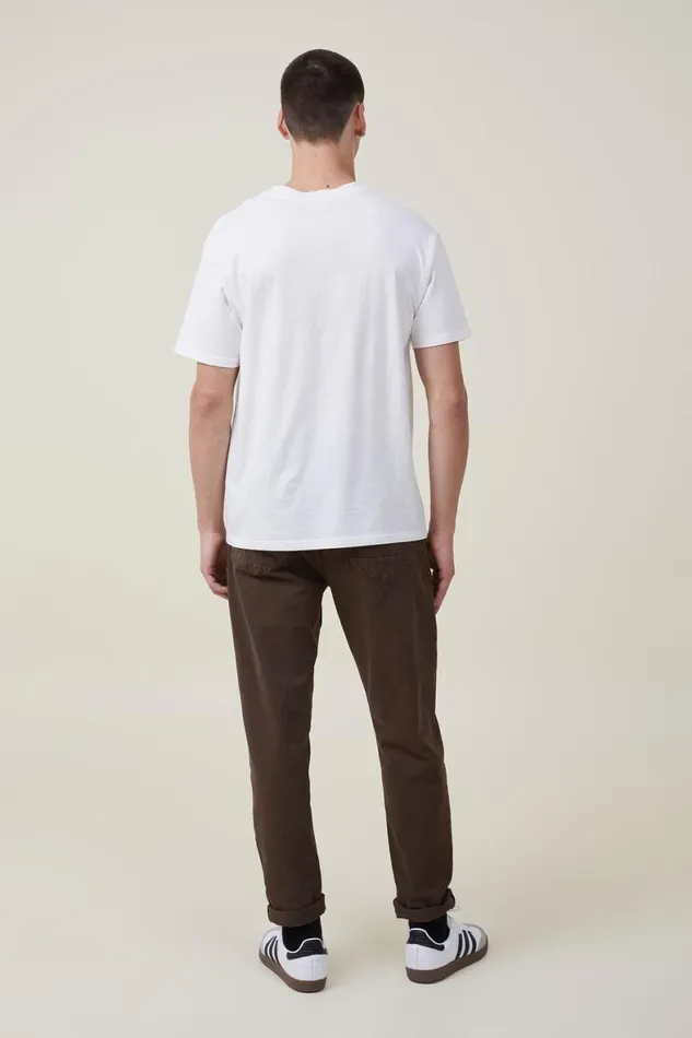 Men Jeans Cotton On Relaxed Tapered Jean Chocolate Addict