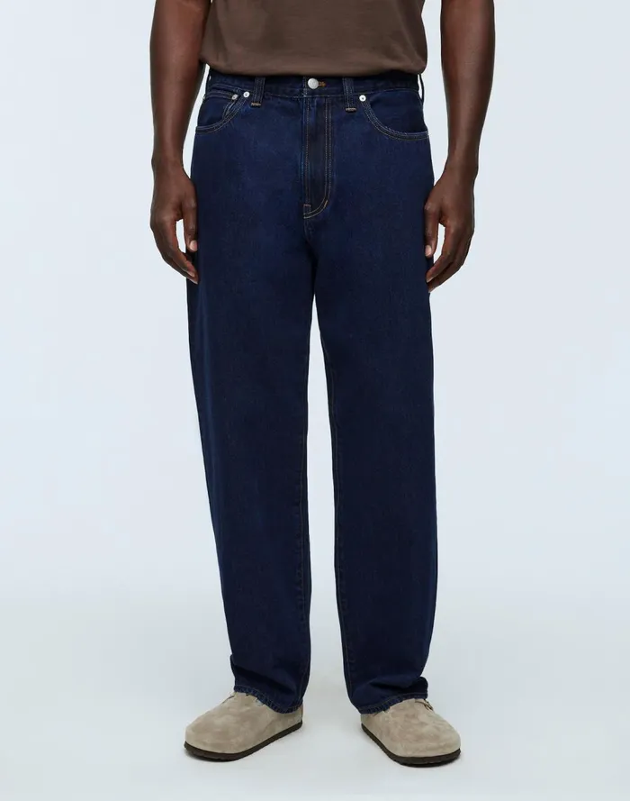 Men Jeans Madewell The 1991 Loose Straight Jean Rinse