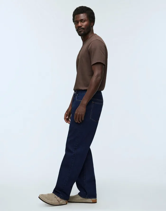 Men Jeans Madewell The 1991 Loose Straight Jean Rinse