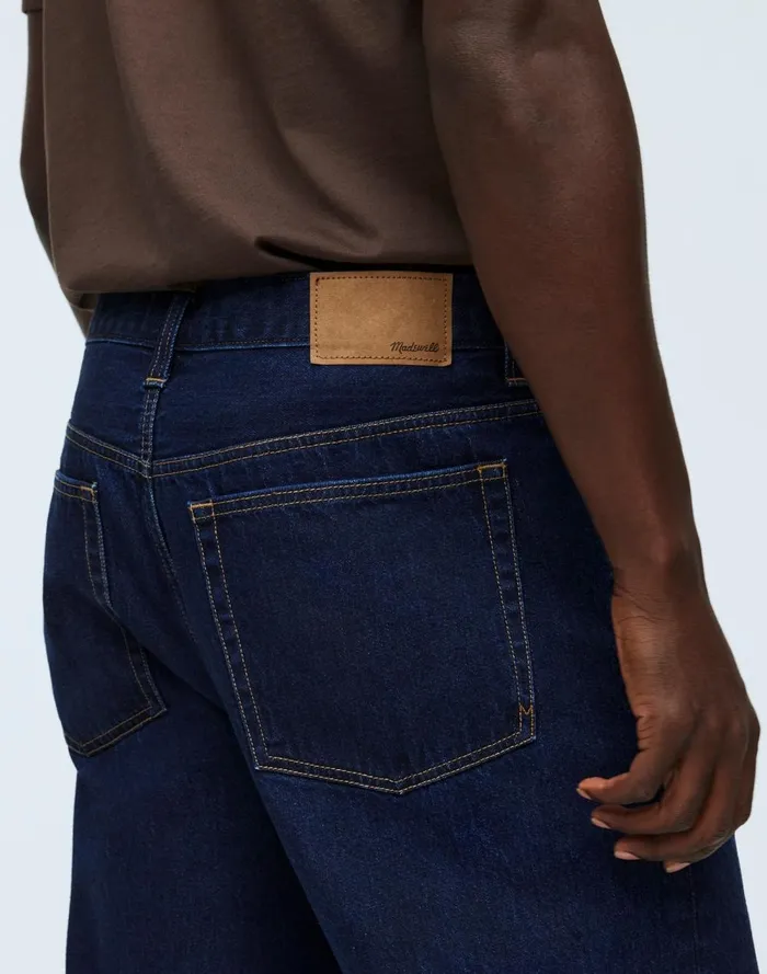Men Jeans Madewell The 1991 Loose Straight Jean Rinse