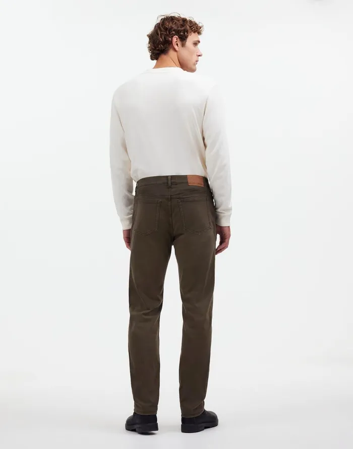 Men Jeans Madewell The Allday 1991 StraightLeg Pant Deep Green