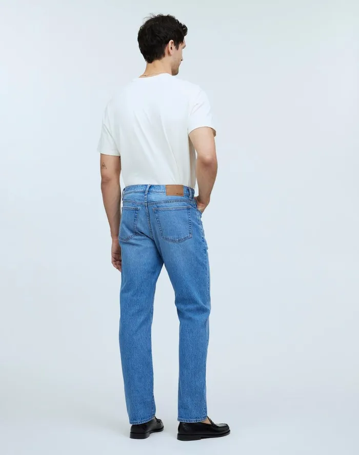 Men Jeans Madewell The Athletic 1991 StraightLeg Jean Mainshore Wash